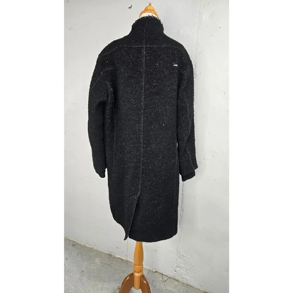 Transit Par Such Coat Jute Wool Avant Garde size M - Picture 4 of 11